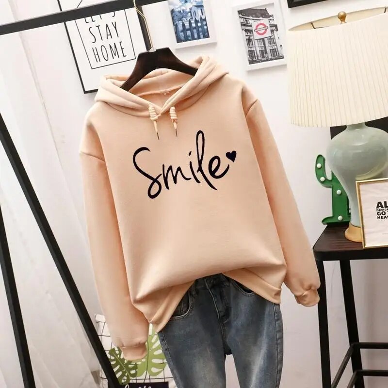 Casual Ladies Hoodie - Liv-Apricot-S-State of Style