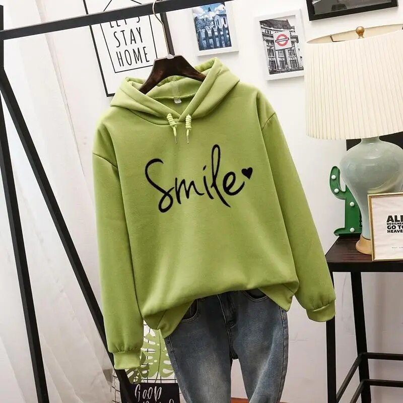 Casual Ladies Hoodie - Liv-Green-S-State of Style