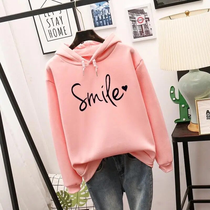 Casual Ladies Hoodie - Liv-Pink-S-State of Style