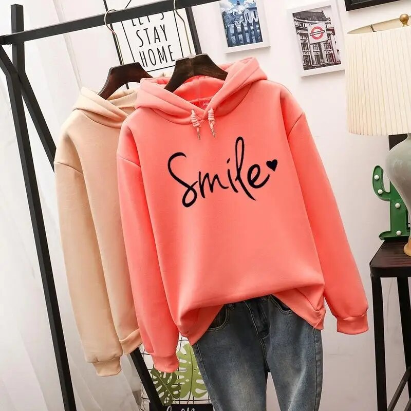 Casual Ladies Hoodie - Liv-Red Orange-S-State of Style
