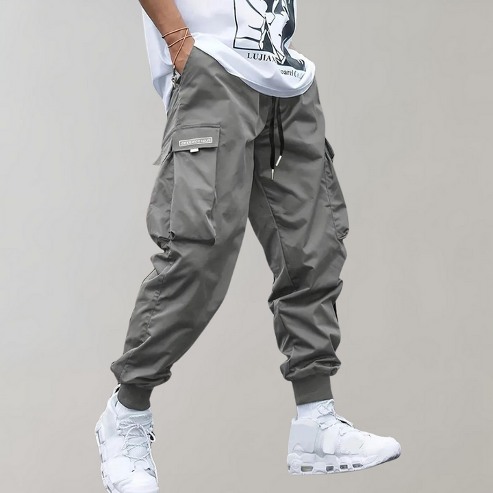 Casual Men's Cargo Pants - Mason-Grey-S-State of Style