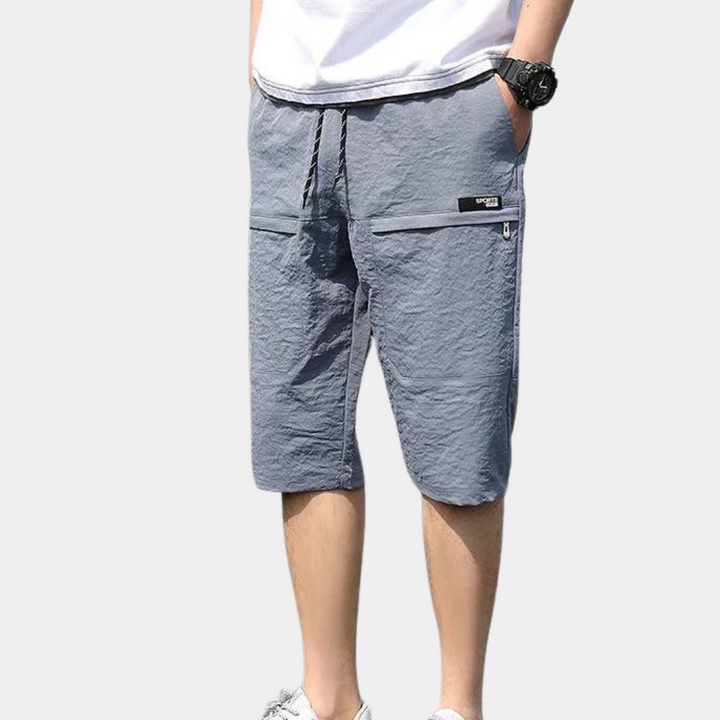 Casual Men's Cargo Shorts – Milan-Light grey-S-State of Style