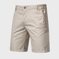 Casual men's cotton shorts – Luca-Beige-XS-State of Style