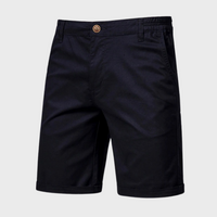 Casual men's cotton shorts – Luca-Black-XS-State of Style