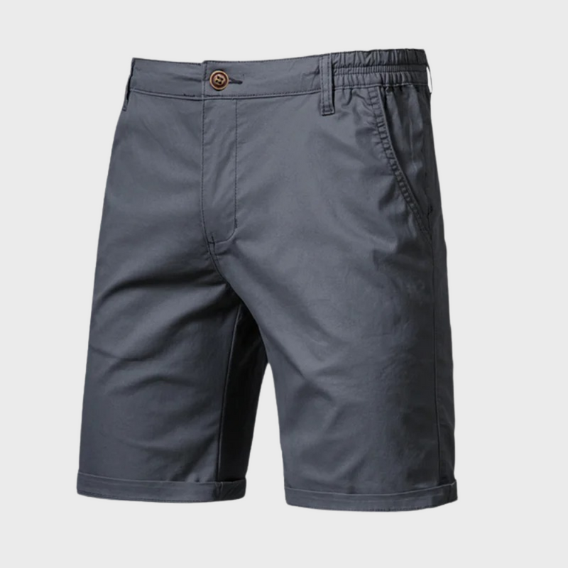 Casual men's cotton shorts – Luca-Gray-XS-State of Style