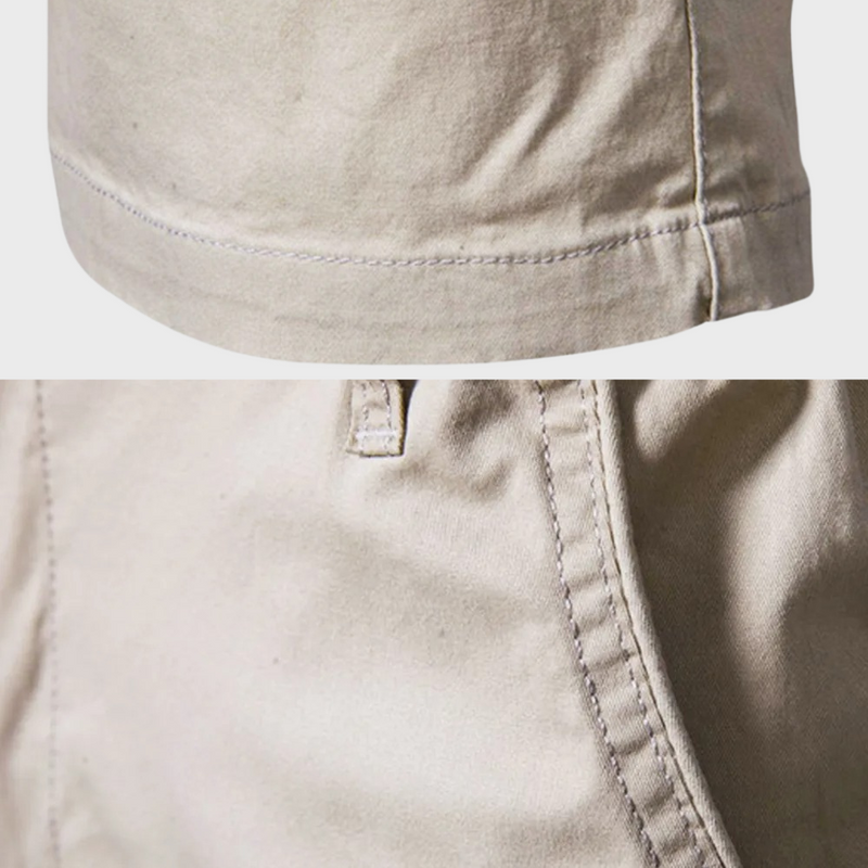 Casual men's cotton shorts – Luca-Green-XS-State of Style