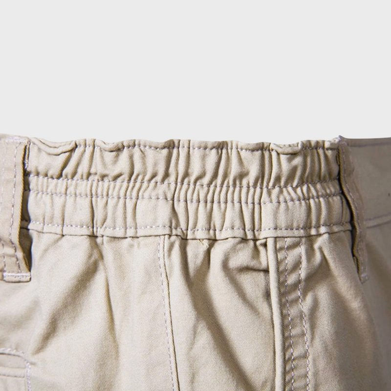 Casual men's cotton shorts – Luca-Green-XS-State of Style