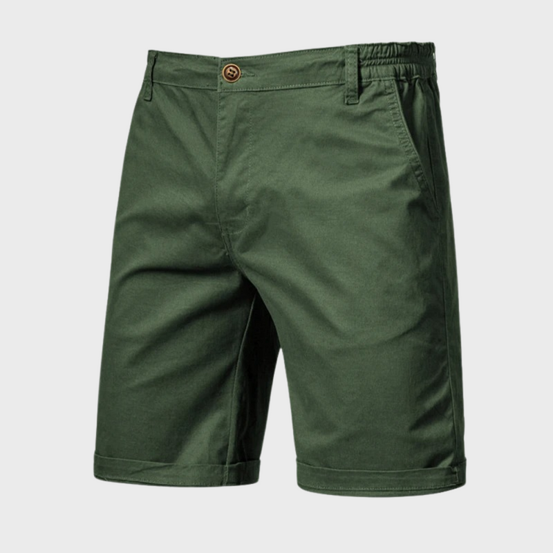 Casual men's cotton shorts – Luca-Green-XS-State of Style