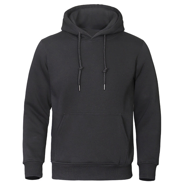 Casual Men's Hoodie - ChillCore-Black-M-State of Style