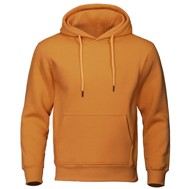 Casual Men's Hoodie - ChillCore-Brown-M-State of Style