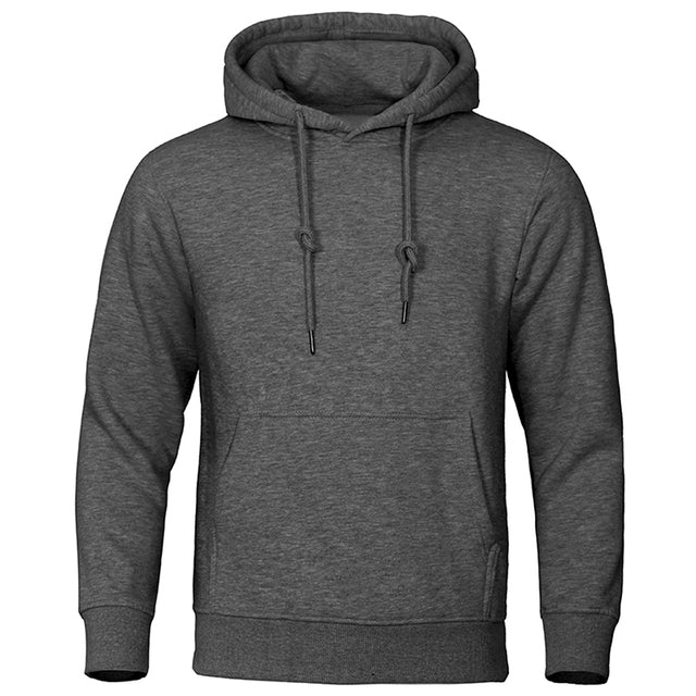 Casual Men's Hoodie - ChillCore-Dark Grey-M-State of Style