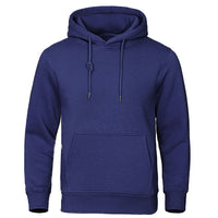 Casual Men's Hoodie - ChillCore-Navy-M-State of Style