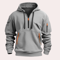 Casual Men's Hoodie - Théo-Grey-S-State of Style
