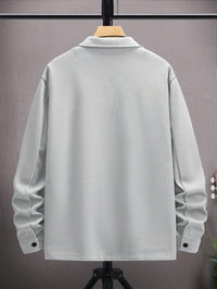 Casual Men's Jacket with Flap Pockets - Ruben-XS-State of Style