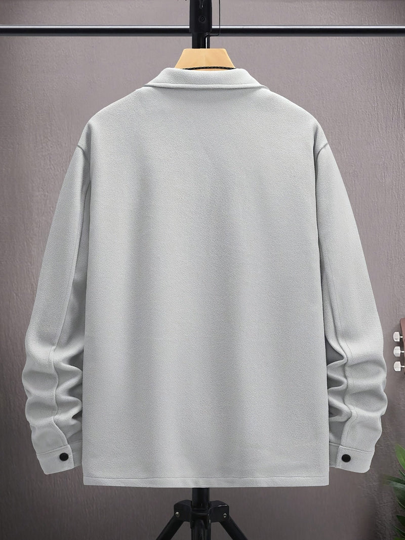 Casual Men's Jacket with Flap Pockets - Ruben-XS-State of Style