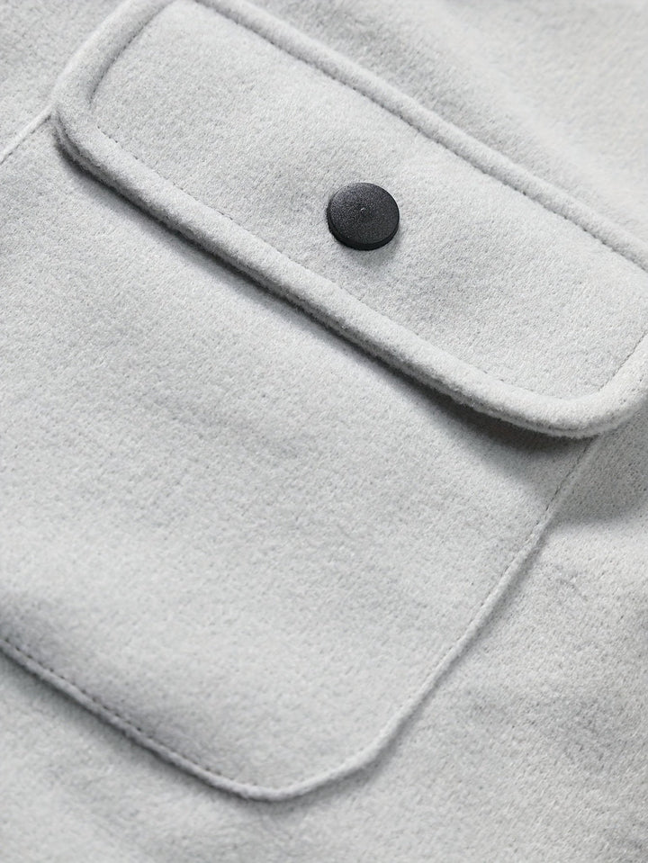 Casual Men's Jacket with Flap Pockets - Ruben-XS-State of Style