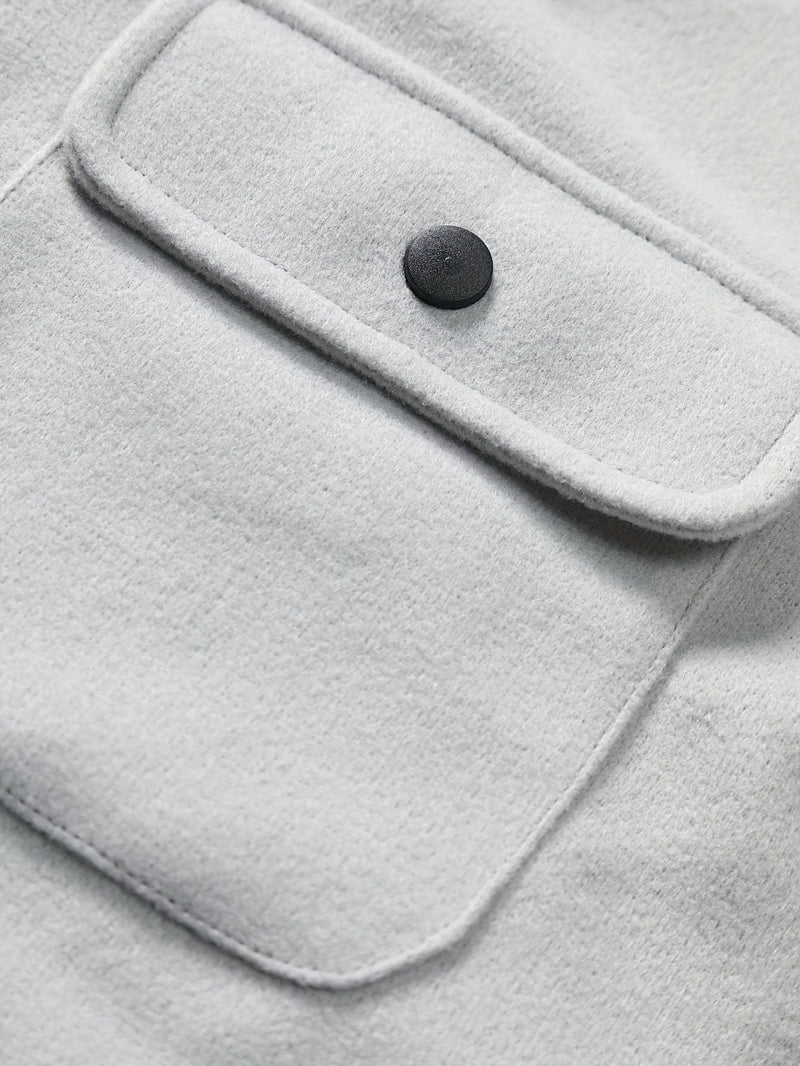 Casual Men's Jacket with Flap Pockets - Ruben-XS-State of Style