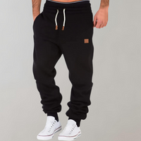 Casual Men's Jogging Trousers - Axel-Black-S-State of Style