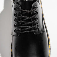 Casual Men's Lace-Up Shoes – Milo-Black-7-State of Style