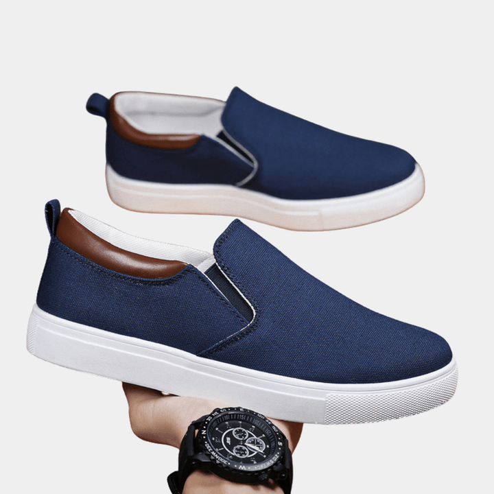 Casual men's slip-on shoes – Hugo-Blue-6-State of Style