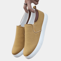 Casual men's slip-on shoes – Hugo-Khaki-6-State of Style