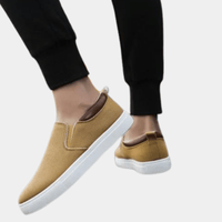 Casual men's slip-on shoes – Hugo-Khaki-6-State of Style
