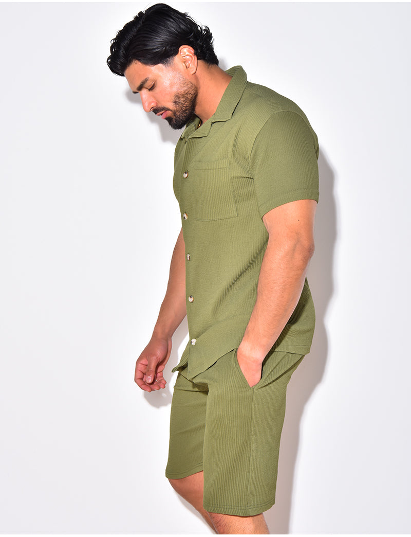 Casual Men's Summer Shorts – Matteo-Light blue-S-State of Style