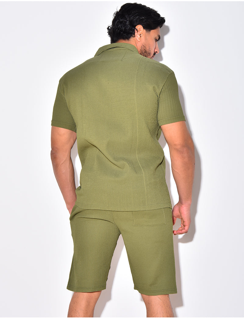 Casual Men's Summer Shorts – Matteo-Light blue-S-State of Style