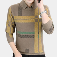 Casual Men's Sweater with Timeless Design - Otis-Black-S-State of Style
