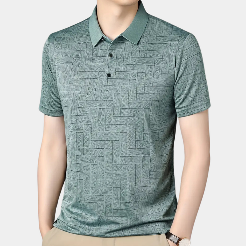 Casual Men's T-Shirt - Noah-Beige-S-State of Style