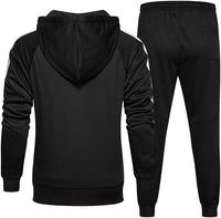 Casual Men's Tracksuit - Noah-Black-S-State of Style
