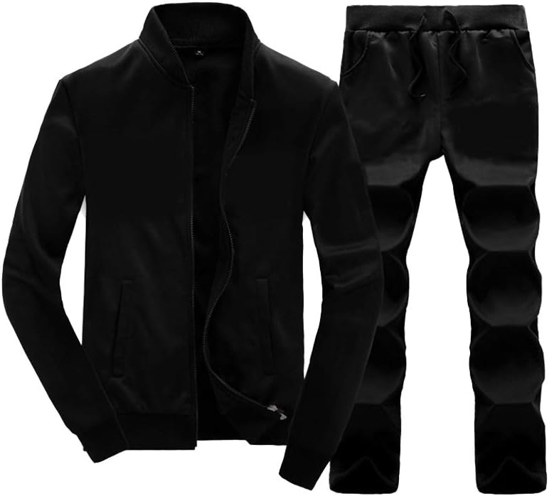 Casual Men's Tracksuit - Noah-Black-S-State of Style