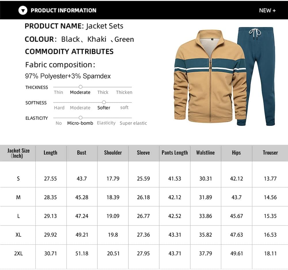 Casual Men's Tracksuit - Ryan-Black-S-State of Style