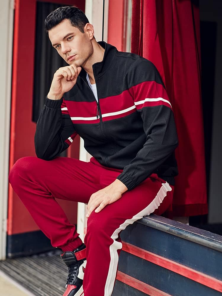 Casual Men's Tracksuit - Ryan-Black-S-State of Style