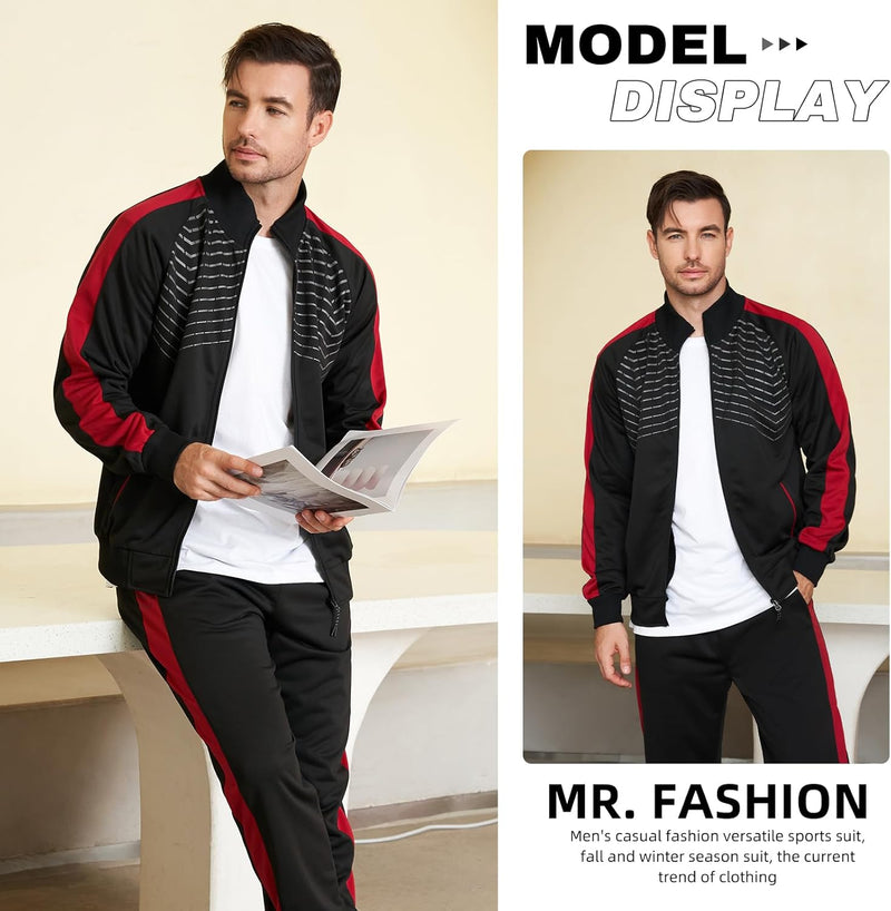 Casual Men's Tracksuit - Ryan-Black-S-State of Style