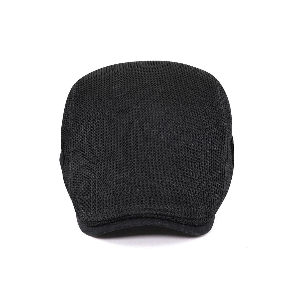 Casual Mesh Beret for Men - AirFlow-White-State of Style