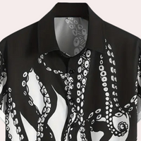 Casual Printed Shirt for Men - Luca-S-State of Style