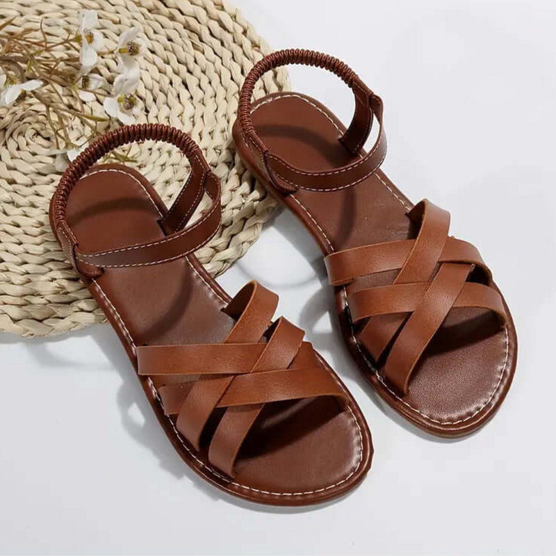 Casual Sandals for Women - Lina-White-2-State of Style