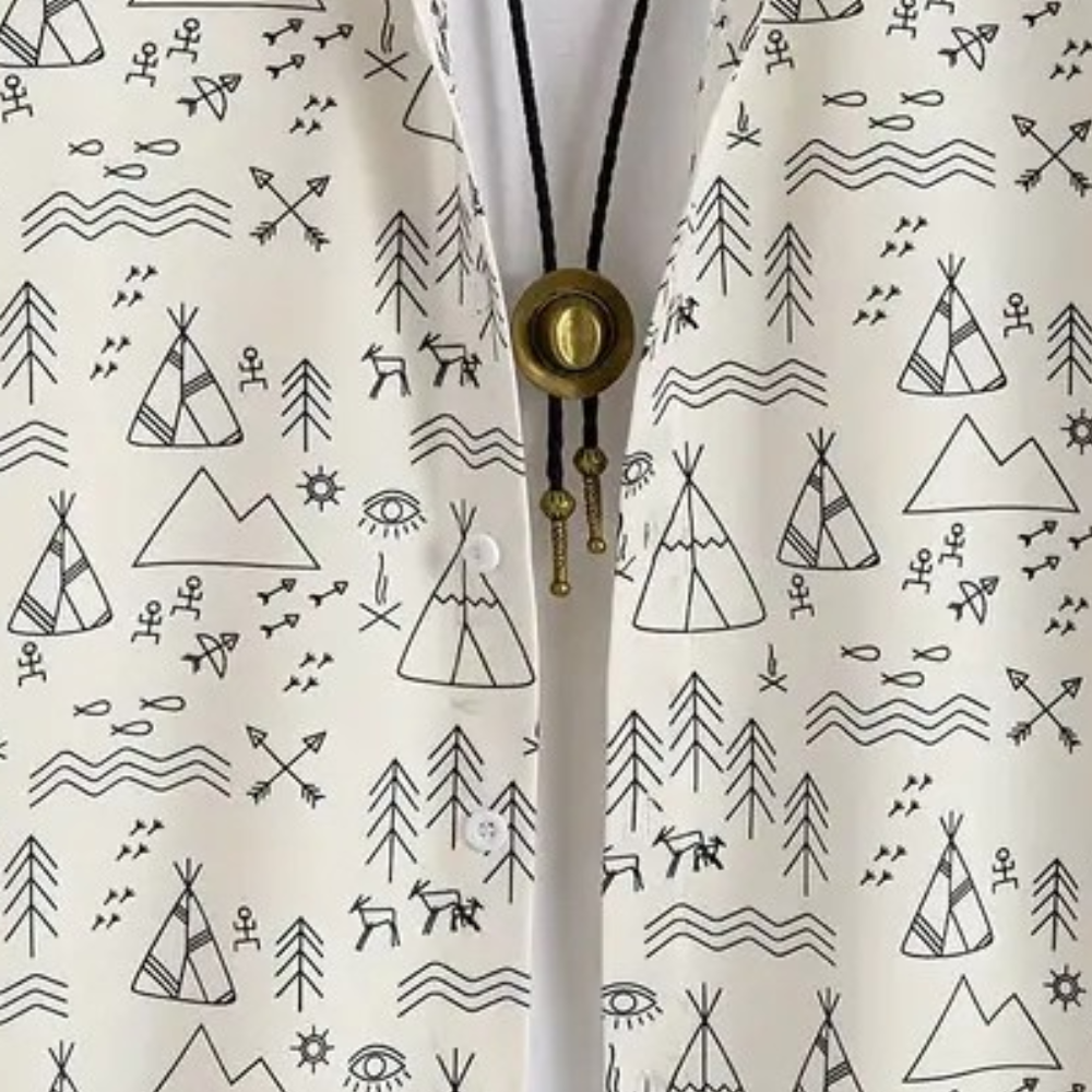 Casual Shirt with Print for Men - Emilio-S-State of Style