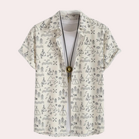 Casual Shirt with Print for Men - Emilio-S-State of Style