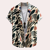 Casual Short Sleeve Shirt for Men - Rafael-S-State of Style