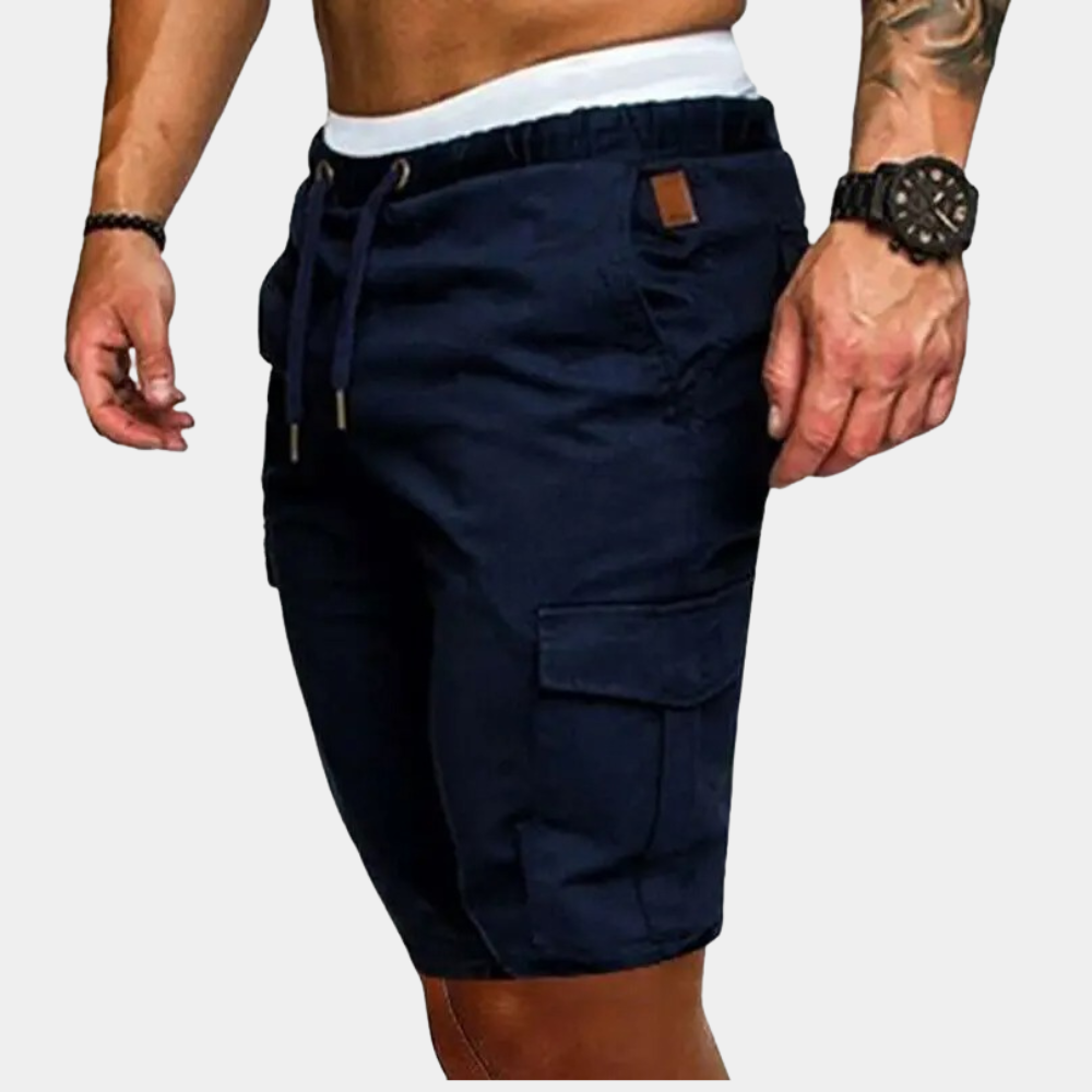 Casual Shorts for Men - Lars-Blue-36-State of Style