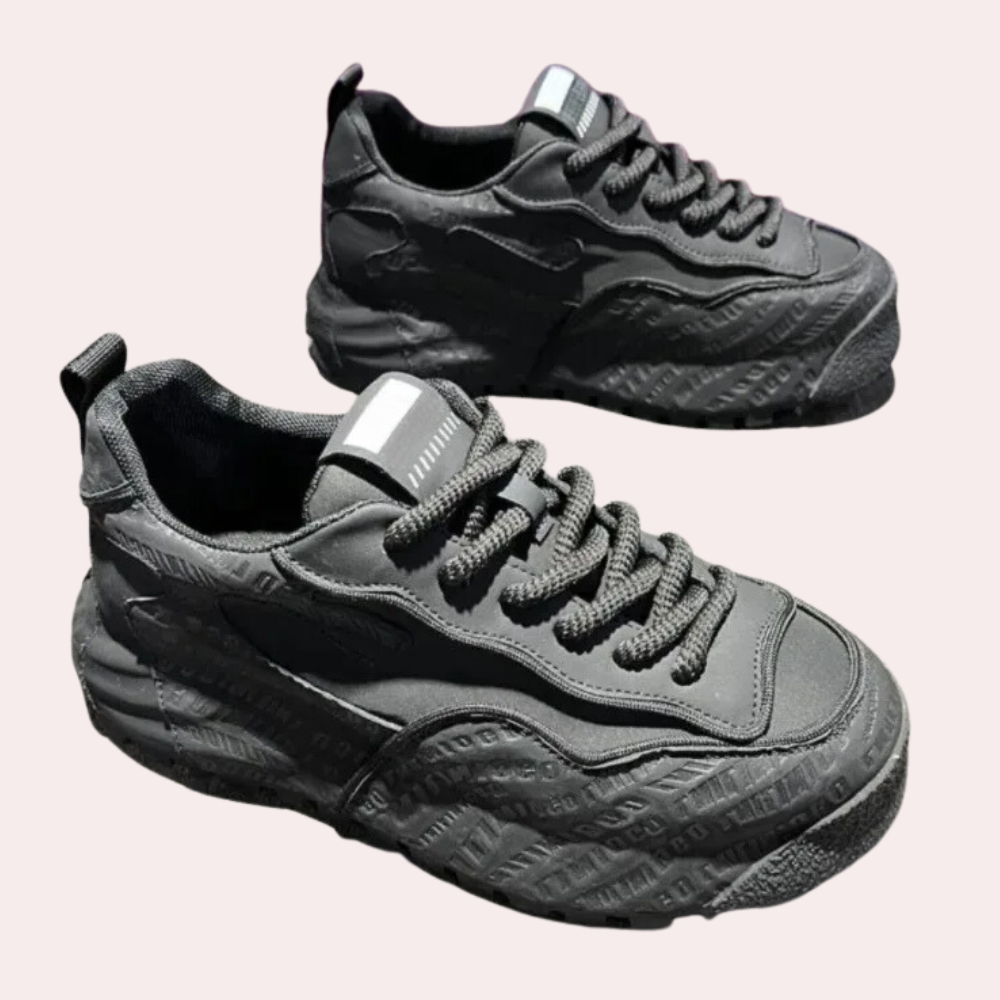 Casual Sneakers for Men - Elias-Black-6-State of Style