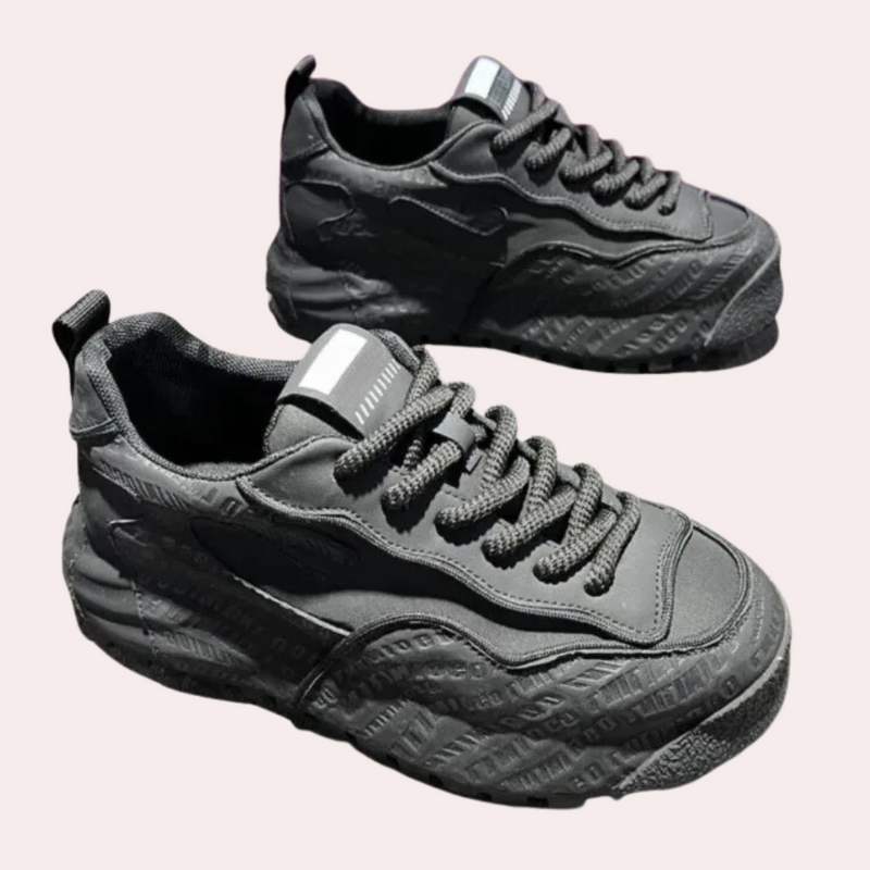 Casual Sneakers for Men - Elias-Black-6-State of Style