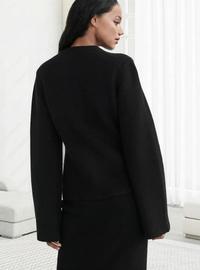 Casual Soft Ladies' Cardigan with Buttons - Noa-Ivory-XS-State of Style