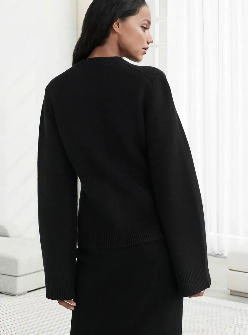 Casual Soft Ladies' Cardigan with Buttons - Noa-Ivory-XS-State of Style