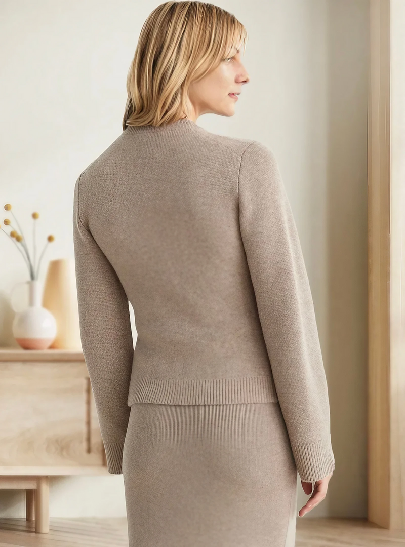 Casual Soft Women's Cardigan with Buttons - Noa-Ivory-XS-State of Style
