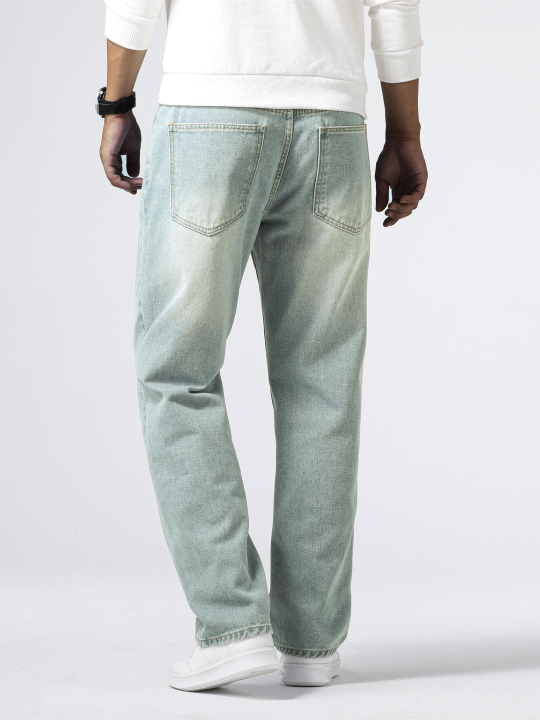 Casual Street Style Men's Jeans – Milan-Blue-S-State of Style