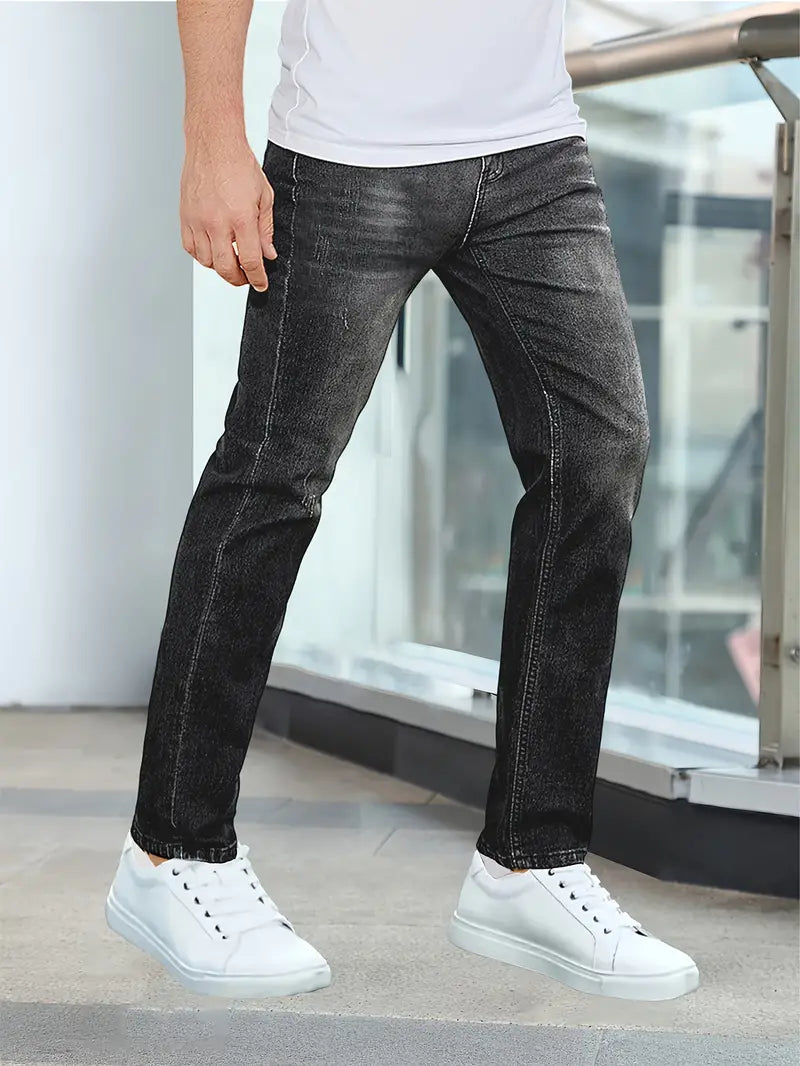 Casual Stylish Men’s Jeans - Liam-Black-XS-State of Style