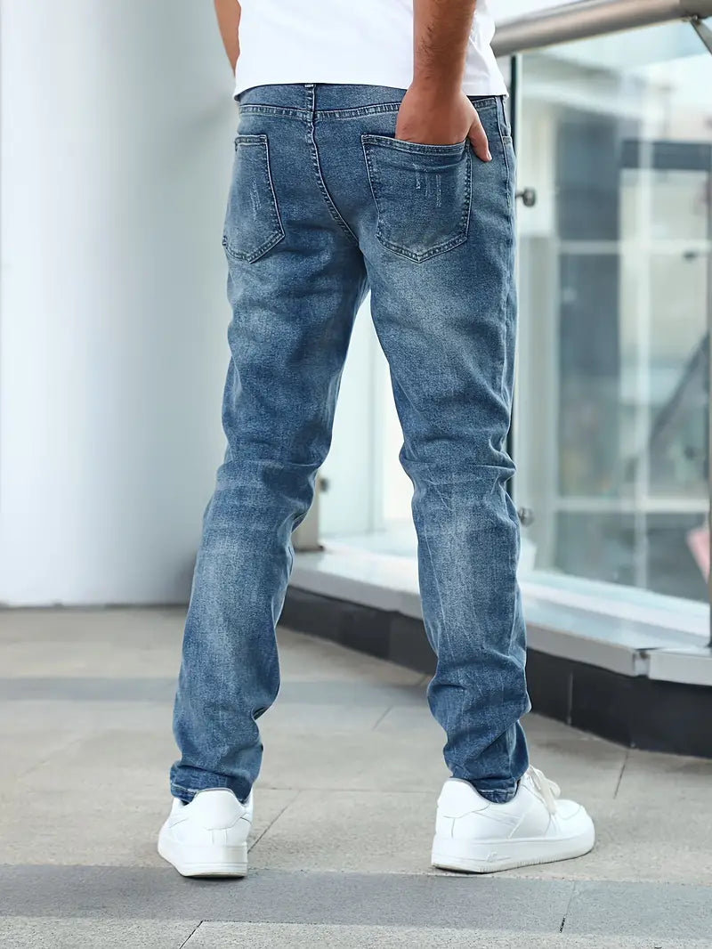 Casual Stylish Men's Jeans - Liam-Blue-XS-State of Style